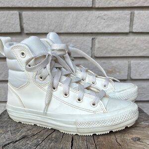 Converse All Star Counter Climate Off White High-Top Sneakers Sz 6
